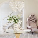 Neiman Marcus - Aurora 3-Light Golden Chandelier